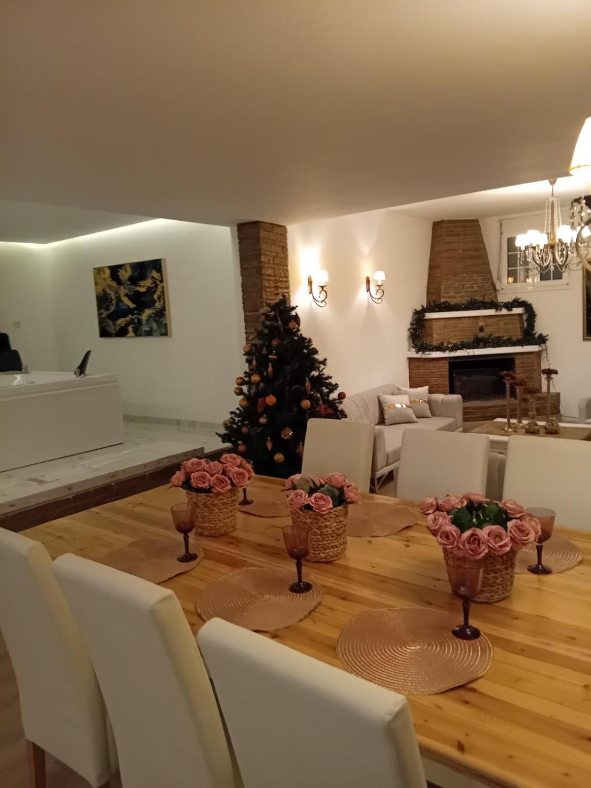 Meteora Grande Luxury Suite & Spa Villa كالامباكا المظهر الخارجي الصورة